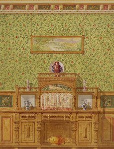 Intérieur avec buffet, c.1870s