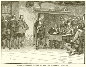 Entrevue entre Charles et le comte de Denbigh - English School
