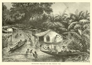 Villages inondés de Fernao Vaz