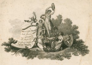 Invitation au dîner du Lord Maire à Mansion House, Londres, 11 avril 1803