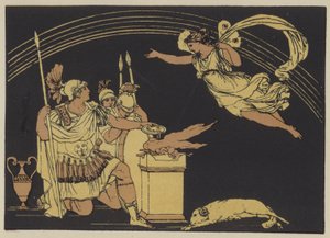 Iris apparaissant à Turnus