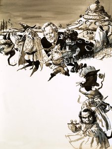 J. R. R. Tolkien et les personnages du Seigneur des Anneaux - English School
