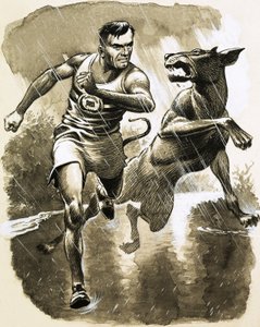 Jack Holden a remporté un marathon malgré une morsure de chien pendant la course - English School