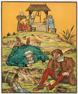 Jack et Jill descendant la colline
