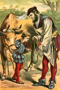 Jack vend une vache pour des haricots - English School