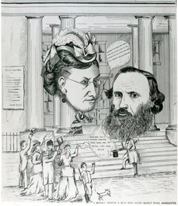 Retour de Jacob, rencontre de Jacob Bright et Lydia Becker, illustration de magazine - English School