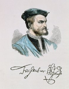 Jacques Cartier (1491-1557) illustration du Volume IV de 