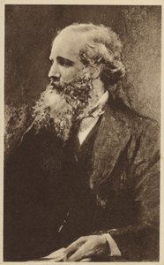 James Clerk Maxwell (1831-1879), physicien théoricien écossais (litho)
