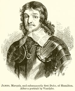 James, Marquis, et ensuite Premier Duc, de Hamilton - English School