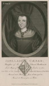 Jane, Lady Caesar, fille de Sir Edward Barkham