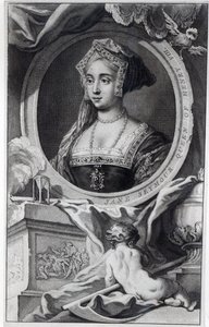 Jane Seymour, gravée par Jacobus Houbraken, 1746 - English School