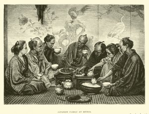 Famille japonaise au dîner - English School