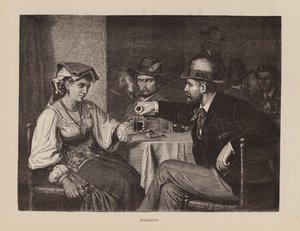Jalousie (gravure) - English School