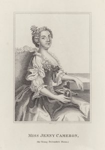 Jenny Cameron, Flora Macdonald (gravure) - English School