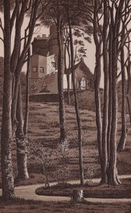 Jersey, îles Chanel : Princes Tower (litho) - English School