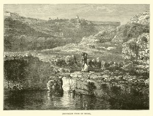 Jérusalem depuis En Rogel - English School