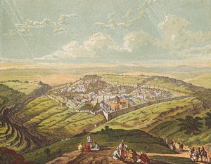 Jérusalem est bâtie comme une ville compacte