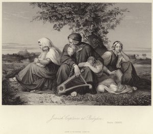 Captifs juifs à Babylone