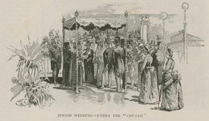 Mariage juif - sous la Chuppah - English School