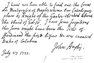 John Anstis - English School