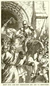 John Ball et ses Compagnons sont Conduits à l