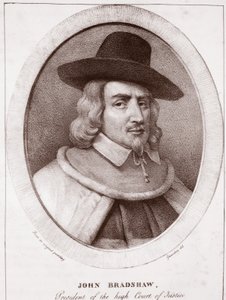 John Bradshaw, attribué à Gravedon, gravé par de Langlume