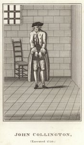 John Collington, exécuté en 1750 - English School