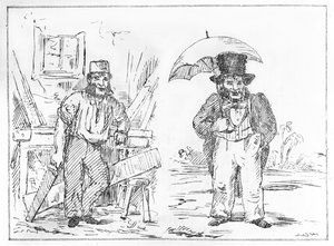 John Dobbs en Angleterre et en Inde du carnet de croquis de Delhi