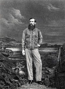 John Hanning Speke, frontispice de son livre 