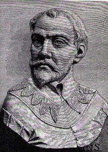 John Hawkins (1532-95) illustration du Volume III de Narrative and Critical History of America, 1886 - English School