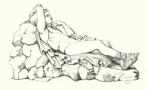 John Keats : Illustration pour Endymion (gravure)