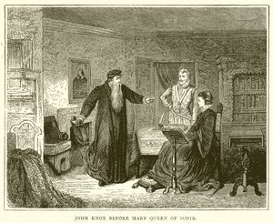 John Knox devant Marie, reine d