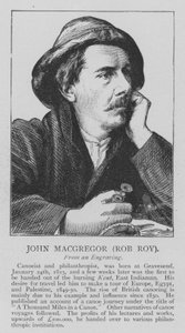 John Macgregor, Rob Roy - English School