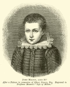 John Milton, âgé de 10 ans - English School