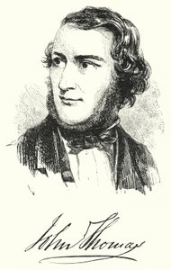 John Thomas, le sculpteur et modéliste bien connu (gravure) - English School