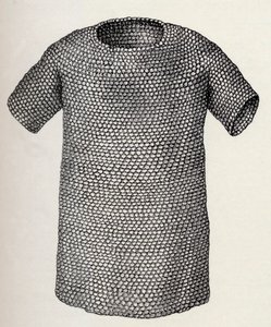 Cotte de mailles jute ou danoise datant d