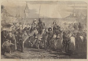 Kara Fatima Hanoun, avec sa cavalerie kurde, à Constantinople