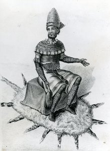 Kazembe, ou Roi de Lunda, au sud du lac Mweru - English School