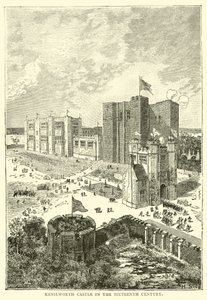 Château de Kenilworth au XVIe siècle - English School