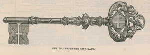 Clé de la porte de la ville de Temple Bar