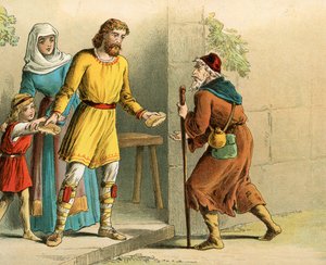 Le Roi Alfred et le mendiant
