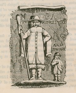 Le portier et le nain du roi Charles Ier - English School