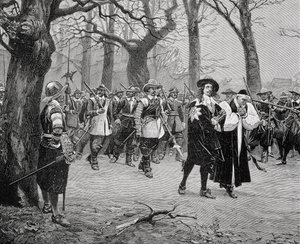 Le roi Charles Ier (1600-49) en route vers son exécution