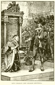 Le Roi Charles et le Président Lenthall