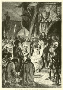 Le roi Édouard ordonne l
