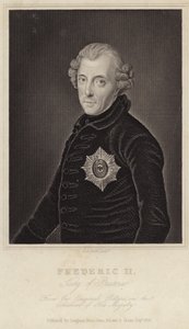 Le roi Frédéric II de Prusse