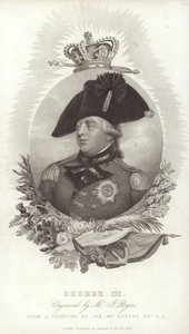 Le roi George III de Grande-Bretagne et d