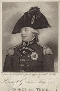 Le roi George III de Grande-Bretagne et d