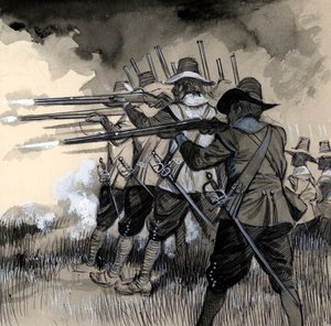 Le roi Gustavus Adolphus de Suède a armé son infanterie suédoise d