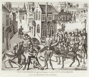Le roi Richard en grand danger dans la ville de Londres et les rebelles défaits